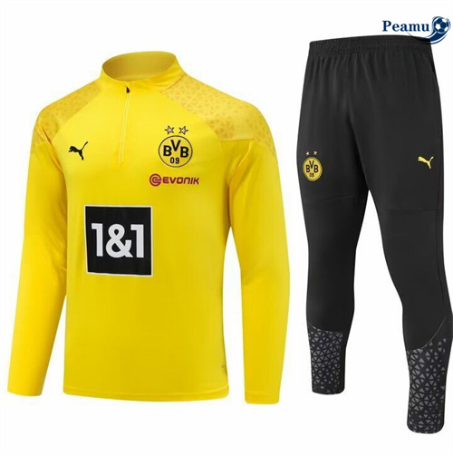 Vendita Tuta Calcio Bambino Dortmund giallo 2024-2025