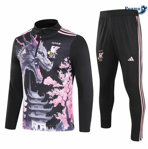 PEAMU Prezzo Tuta Calcio Bambino Giappone nero 2024 2025 a basso costo