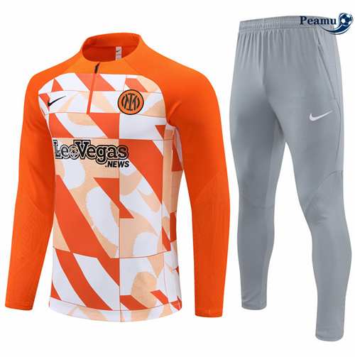 Vendita Tuta Calcio Bambino Inter Milan color naranja 2024-2025