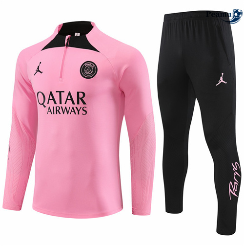 Fornire Tuta Calcio Bambino Paris PSG rosa 2024-2025