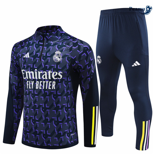 Nuove Tuta Calcio Bambino Real Madrid Blu Reale 2024-2025