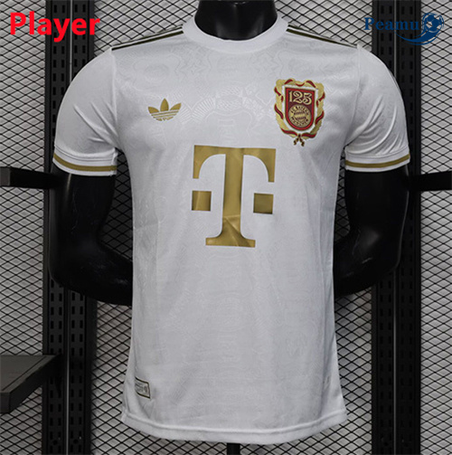 Acquistare Maglia Calcio Player Bayern Monaco Player 125 anniversario Bianco 2024-2025