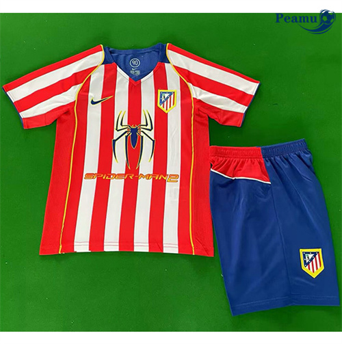 Vendere Classico Maglie Atletico Madrid Bambino Prima 2004-05