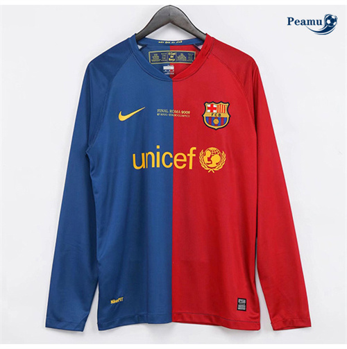 Acquista Classico Maglie Barcellona Prima Manica lunga 2008-09