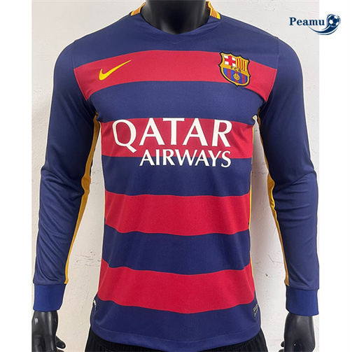 Acquistare Classico Maglie Barcellona Prima Manica lunga 2015-16