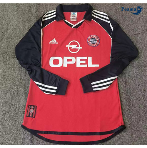 Nuove Classico Maglie Bayern Monaco Prima Manica lunga 2001-02