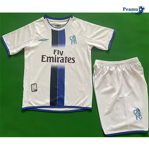 Grossista Classico Maglie Chelsea Bambino Seconda 2003-05