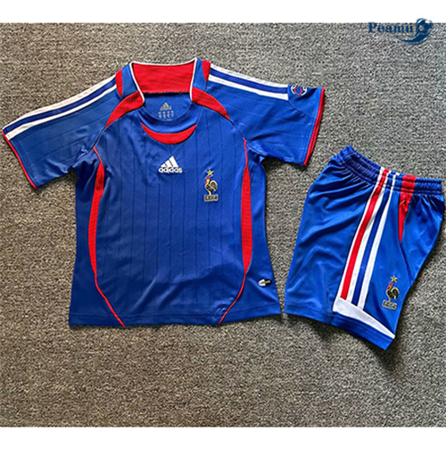 Vendita Classico Maglie Francia Bambino Prima 2006