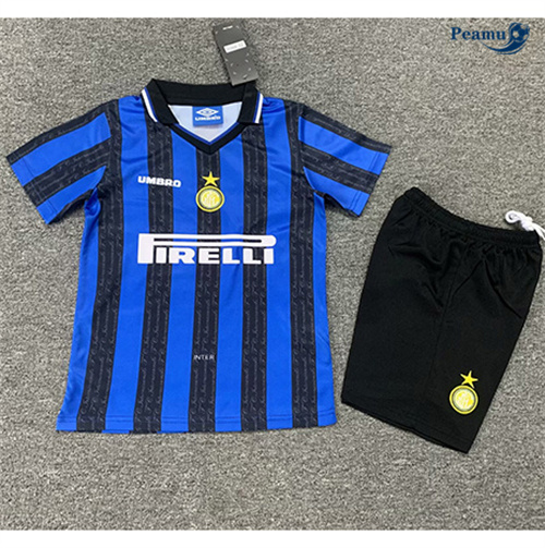 Vendere Classico Maglie Inter Milan Bambino Prima 1997-98