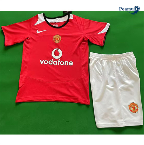 Grossista Classico Maglie Manchester United Bambino Prima 2005-06