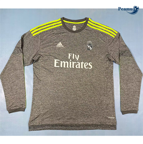 Grossista Classico Maglie Real Madrid Seconda Manica lunga 2015-16