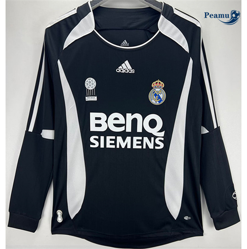 Saldi Classico Maglie Real Madrid Terza Manica lunga 2006-07