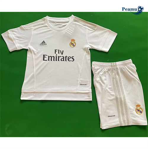Fornire Classico Maglie Real Madrid Bambino Prima 2015-16