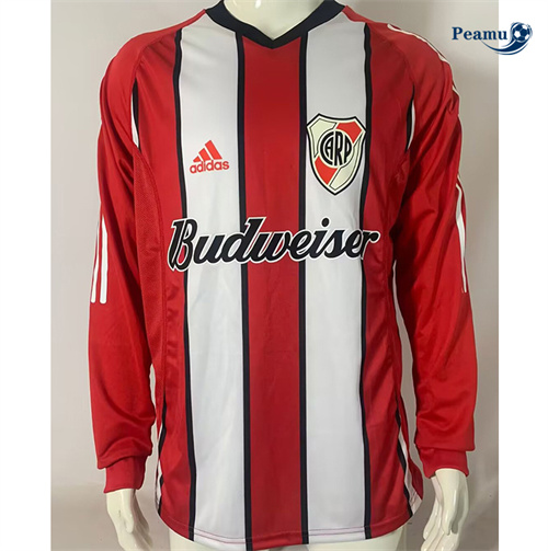 Negozio Classico Maglie River Plate Seconda Manica lunga Double-tier 2003-04