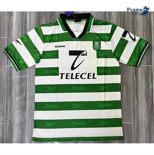 Vendita Classico Maglie Sporting CP Prima 1999-00