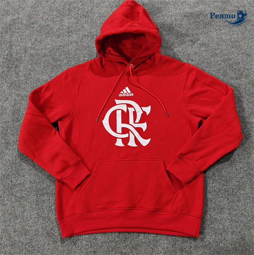 Scelta Giacca con cappuccio Flamengo Rosso 2024-2025