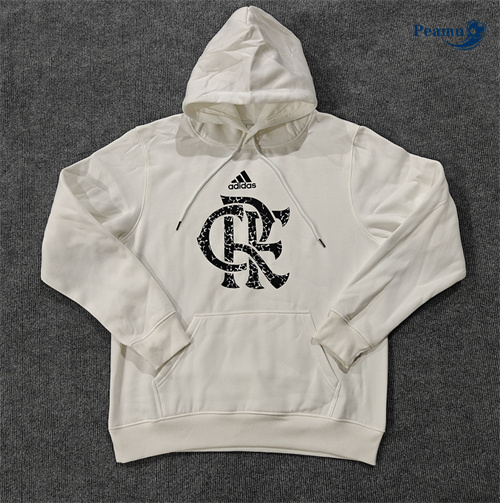 Offrire Giacca con cappuccio Flamengo Bianco 2024-2025