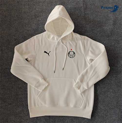 Acquistare Giacca con cappuccio Palmeiras Bianco 2024-2025