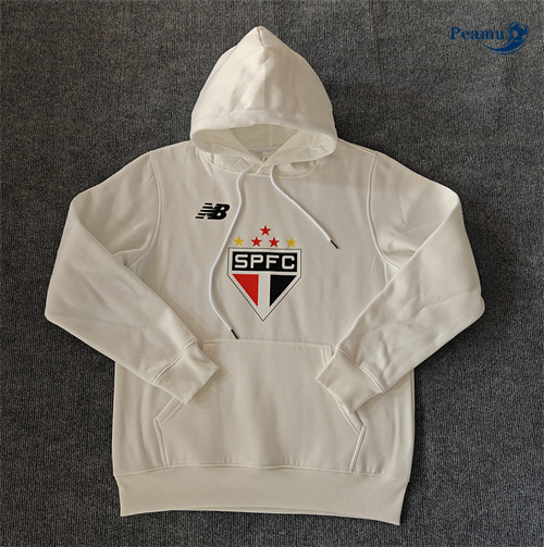 Grossista Giacca con cappuccio Sao Paulo Bianco 2024-2025