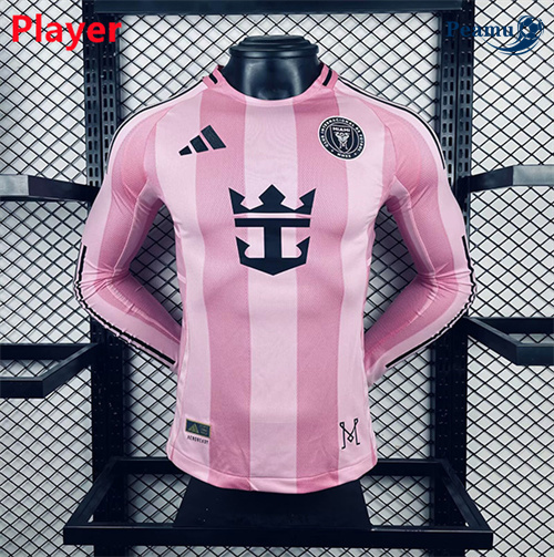 Promozionale Maglia Calcio Player Inter Miami Player Prima Manica lunga 2025-2026