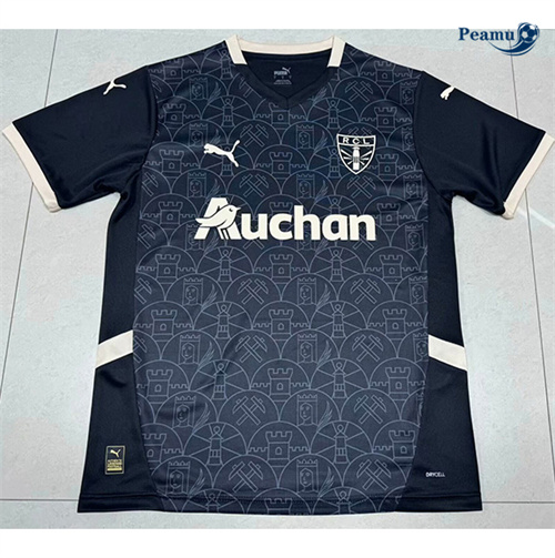Promozionale Maglia Calcio Lens Speciale Nero 2024-2025