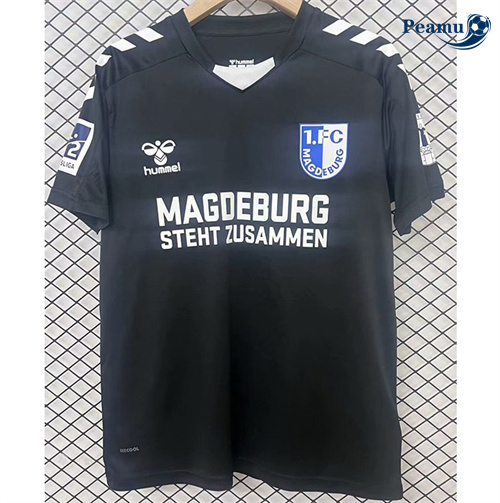 Grossista Maglia Calcio Magdeburgo Nero 2024-2025