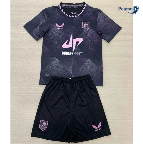 Nuove Maglia Calcio Burnley Bambino Seconda 2024-2025