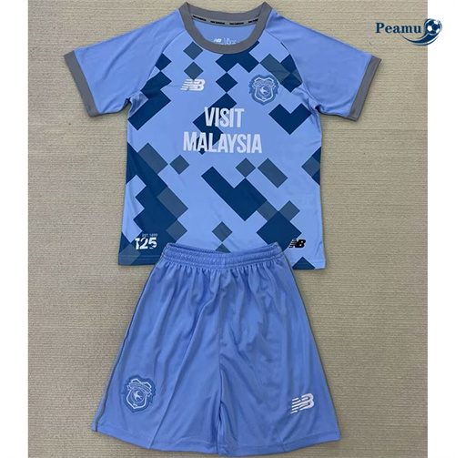 Vendere Maglia Calcio Cardiff City Bambino Terza 2024-2025
