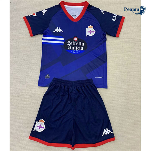 Negozio Maglia Calcio Deportivo Bambino Seconda 2024-2025