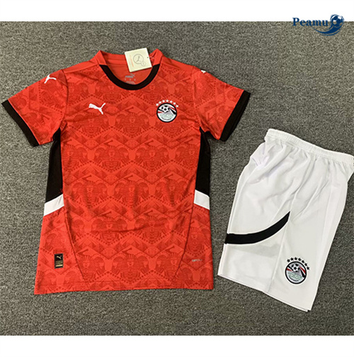 Nuovo Maglia Calcio Egitto Bambino Prima 2024-2025