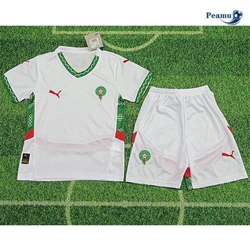 Vendita Maglia Calcio Marocco Bambino Seconda 2024-2025