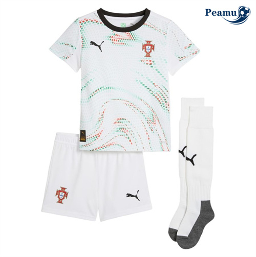 Acquistare Maglia Calcio Portogallo Bambino Seconda 2025-2026