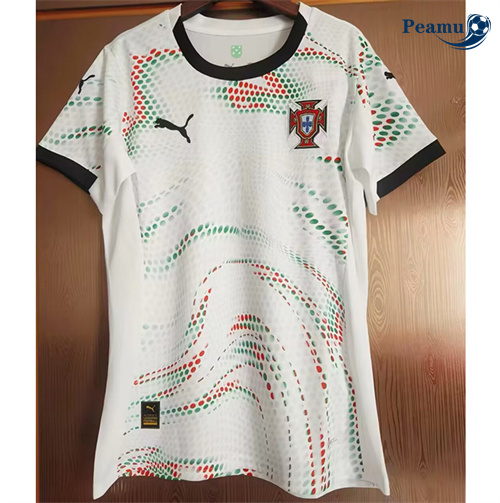 Negozio Maglia Calcio Portogallo Donna Seconda 2025-2026
