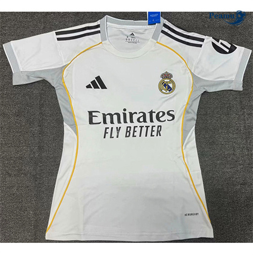 Vendere Maglia Calcio Real Madrid Donna Prima 2025-2026