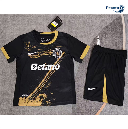 Produzione Maglia Calcio Sporting Lisbon Bambino Terza 2024-2025