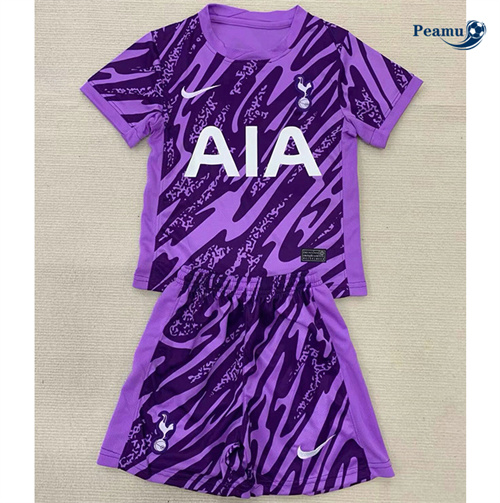 Acquista Maglia Calcio Tottenham Hotspur Bambino Portiere Viola 2024-2025