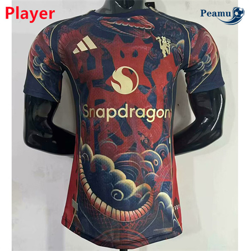 Negozio Maglia Calcio Player Manchester United Player Speciale Snake 2025-2026