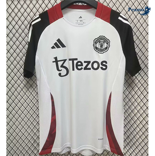 Creare Maglia Calcio Manchester United Training Bianco 2024-2025