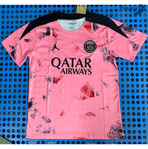 Vendere Maglia Calcio PSG Training Rosa 2024-2025