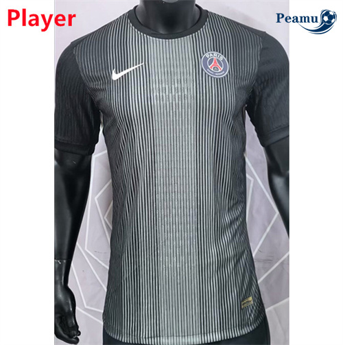 Negozio Maglia Calcio Player PSG Player Portiere Nero 2025-2026