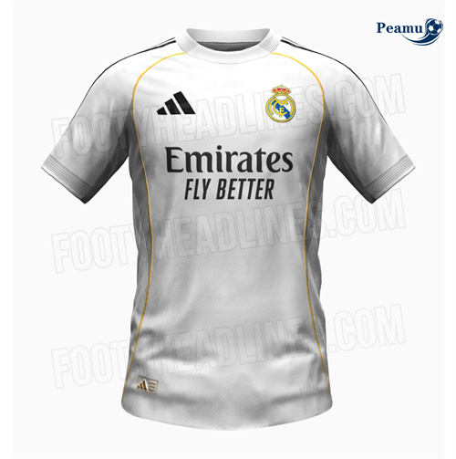 La moda Maglia Calcio Real Madrid Prima 2025-2026