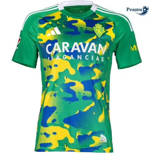 Nuove Maglia Calcio Real Zaragoza Quattro 2024-2025