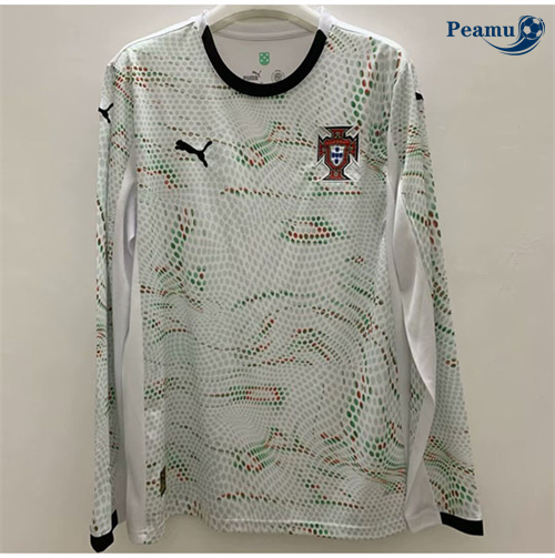 Shopping Maglia Calcio Portogallo Seconda Manica lunga 2025-2026