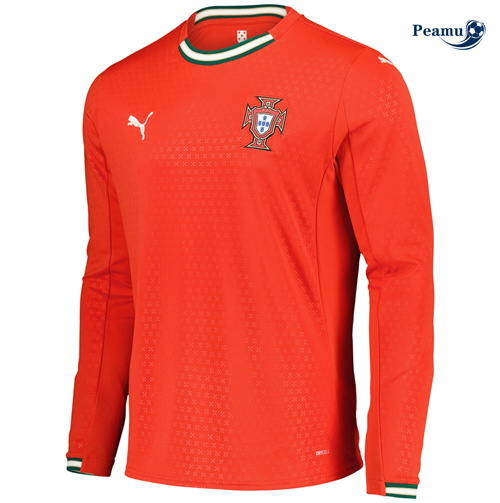 Nuove Maglia Calcio Portogallo Prima Manica lunga 2025-2026