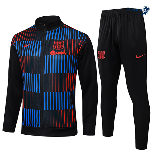 Nuovo Tuta Calcio giacca Barcellona Nero 2024-2025