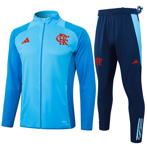 Negozio Tuta Calcio giacca Flamengo Blu 2024-2025