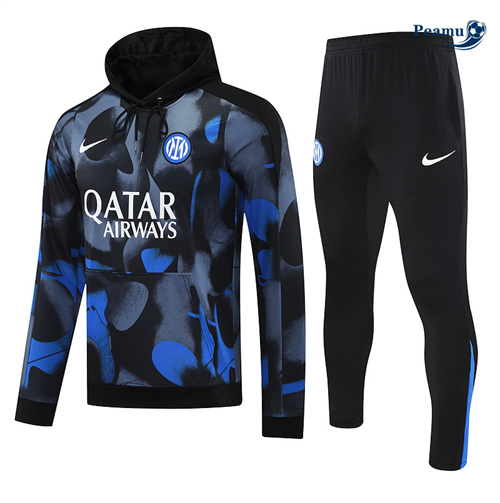 Saldi Tuta Calcio - Felpa con cappuccio Inter Milan blu reale 2024-2025
