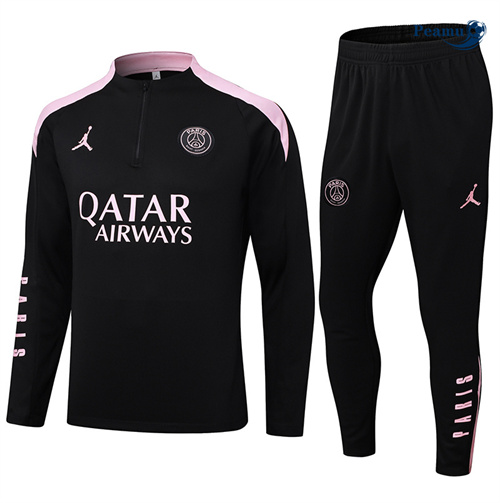 Nuove Tuta Calcio Paris Saint Germain Nero 2024-2025