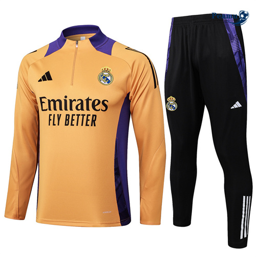 Acquistare Tuta Calcio Real Madrid Giallo 2024-2025