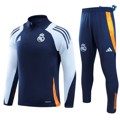 Creare Tuta Calcio Real Madrid Blu marino 2024-2025